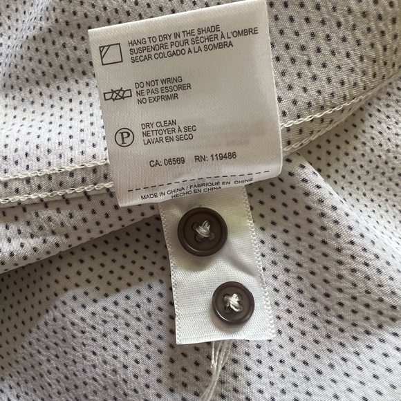 Report Collection 4X performance Stretch. Polka dot black/white with black cuff - Picture 5 of 7